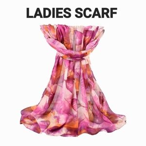 Printed Soft Chiffon Shawl Wrap